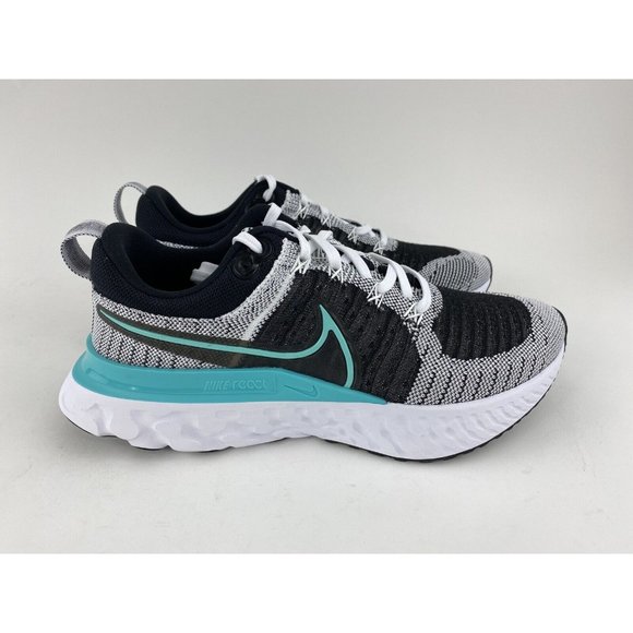 Nike React Infinity Run Flyknit 2 Women's Sneakers Shoes Teal Gray CT2423 103 - Picture 7 of 12